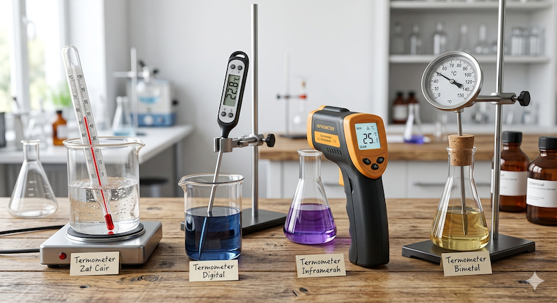 Mengenal Termometer: Fungsi, Jenis, dan Peran Vitalnya di Laboratorium